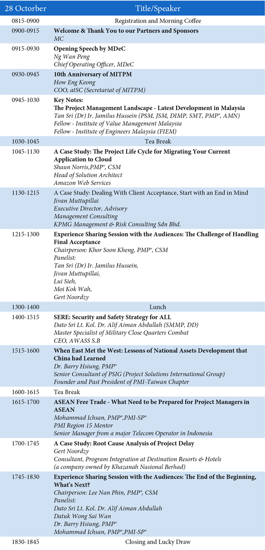 Agenda